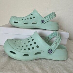 Joybees Mint Green Clogs Slip-Ons Size 8
